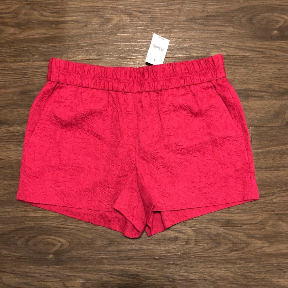 SOLD NWT J. Crew pink boardwalk shorts